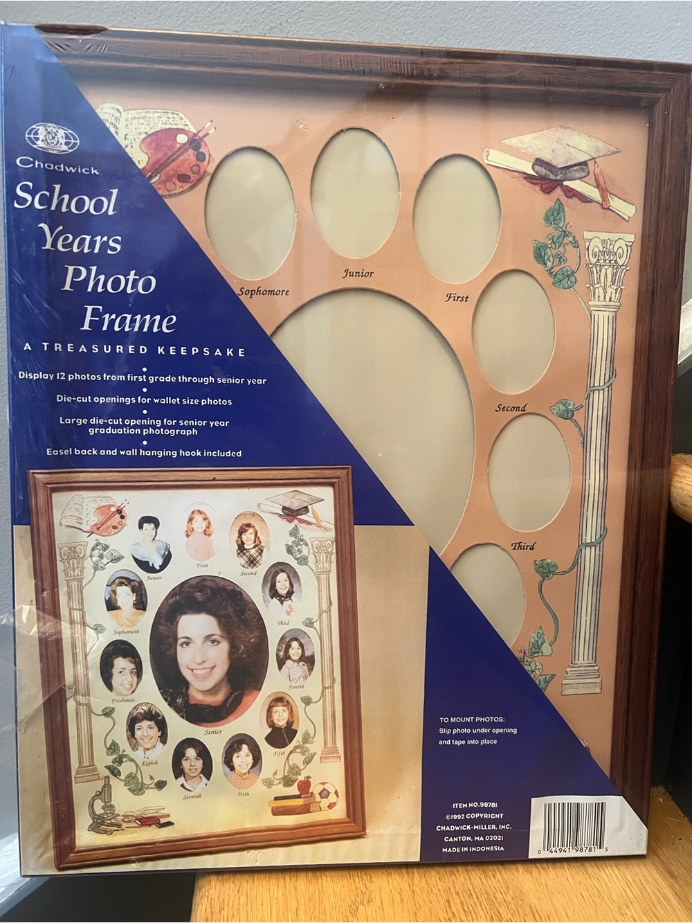 Chadwicks School Years Photo Frame